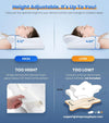 Ergonomic Contour Memory Foam Pillow