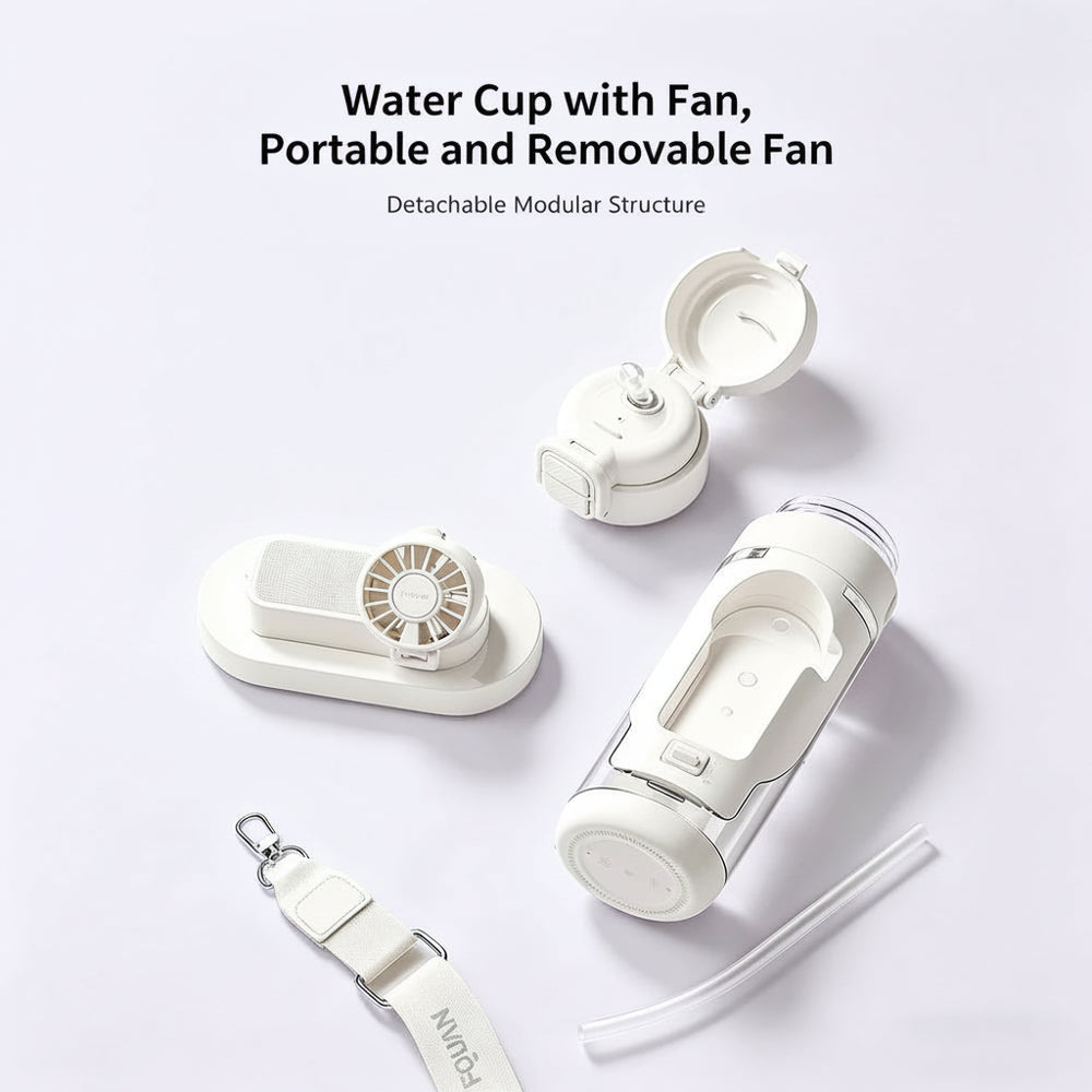 FanFlow 2-in-1 Cooling Water Bottle