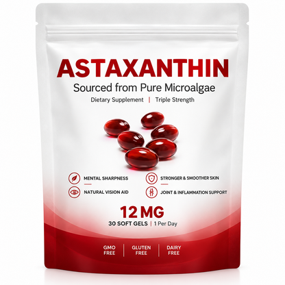 Astaxanthin 12mg Wellness Softgels