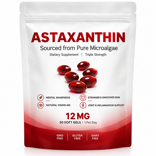 Astaxanthin 12mg Wellness Softgels