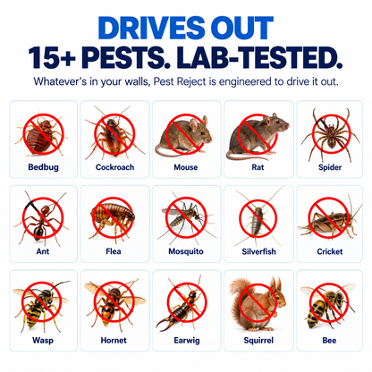 PestReject™ 2026 Upgraded Pest Repeller – Banish 15+ Pests