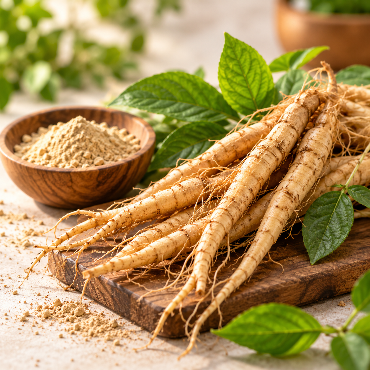 Ashwagandha ingredient illustration